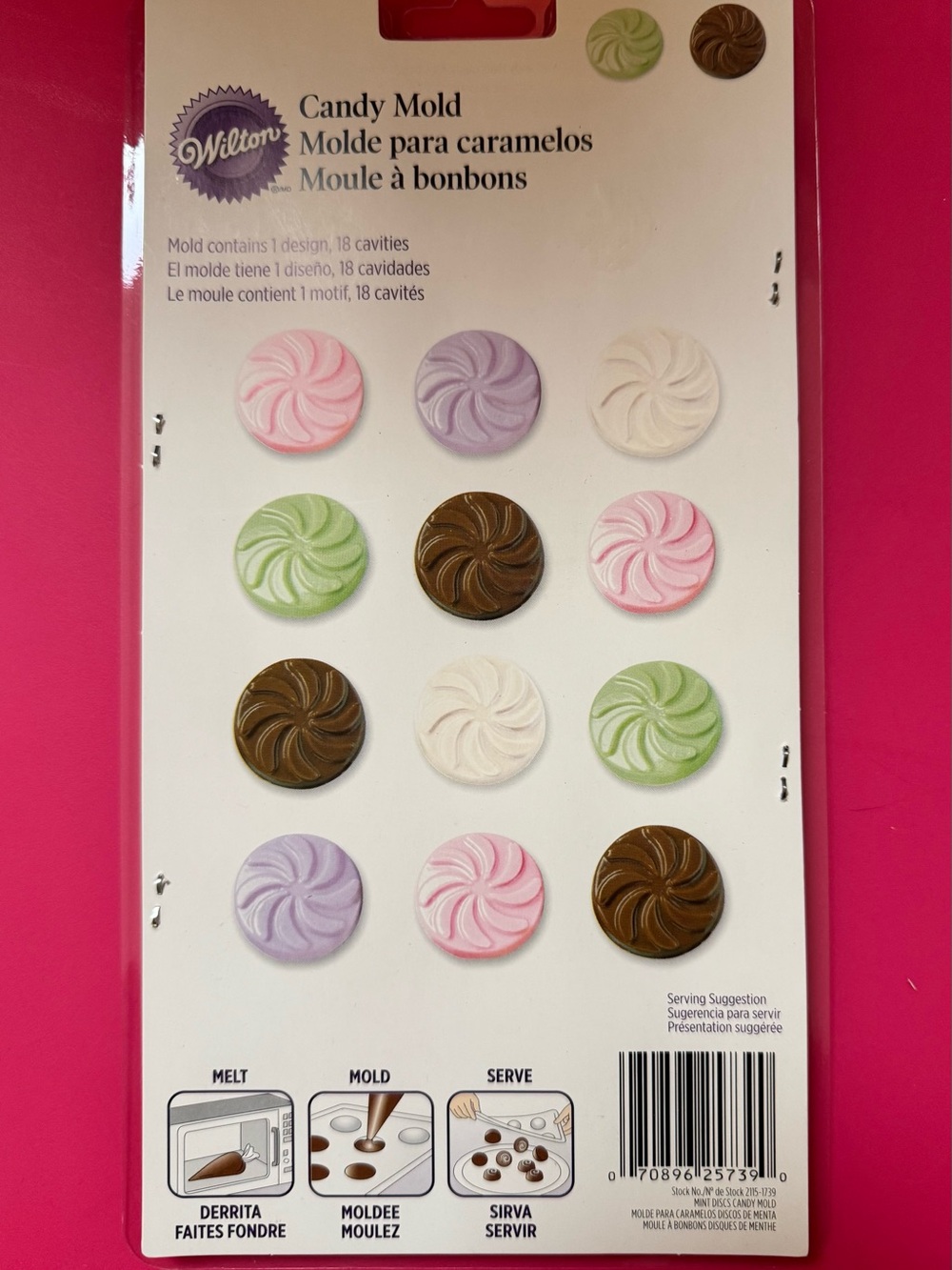 Wilton Candy Swirl Mold